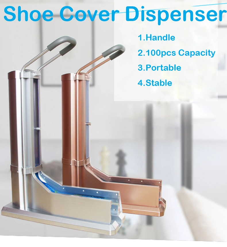 China Suppliers Automation Shoe Cover Dispenser for Overshoes T-Clip or G-Clip