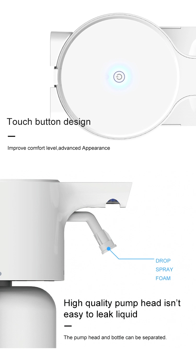 Saige Wholesale Automatic Table Hand Sanitizer Spray 1200ml Soap Dispenser