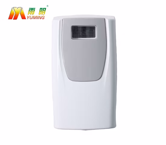Dispensador de desinfectante de urinario LED programable de gran capacidad blanco/negro para inodoro